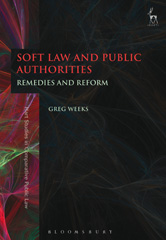 E-book, Soft Law and Public Authorities, Hart Publishing