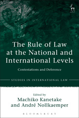 E-book, The Rule of Law at the National and International Levels, Hart Publishing