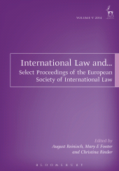 E-book, International Law and... : Select Proceedings of the European Society of International Law, Vol 5, 2014, Hart Publishing