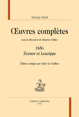 E-book, Oeuvres complètes 1856, Sand, George, Honoré Champion