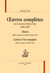 E-book, Simon, Sand, George, 1804-1876, author, Honoré Champion