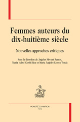 E-book, Femmes auteurs du dix-huitième siècle : Nouvelles approches critiques, Honoré Champion