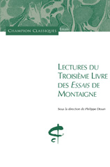 E-book, Desan. Lectures du troisieme livre des Essais de Montaigne, Honoré Champion