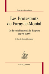E-book, Les protestants de Paray-le-Monial : De la cohabitation à la diaspora, 1598-1750, Honoré Champion
