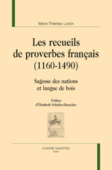 eBook, Les recueils de proverbes français : 1160-1490 : sagesse des nations et langue de bois, Honoré Champion