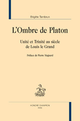 E-book, L'ombre de Platon : Unité et Trinité au siècle de Louis le Grand, Honoré Champion