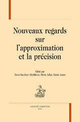 eBook, Nouveaux regards sur l'approximation et la précision, Honoré Champion