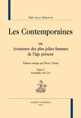 E-book, Les Contemporaines, Honoré Champion