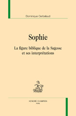 E-book, Figures frontalières : Sophie : la figure biblique de la sagesse et ses interprétations, Honoré Champion