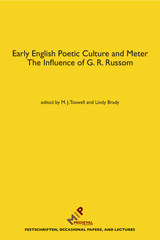 E-book, Early English Poetic Culture and Meter : The Influence of G. R. Russom, Medieval Institute Publications
