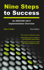 E-book, Nine Steps to Success : An ISO27001:2013 Implementation Overview, IT Governance Publishing