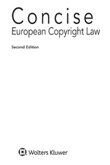 E-book, Concise European Copyright Law, Wolters Kluwer