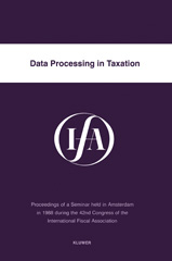 E-book, Data Processing in Taxation, Kluwer Law International