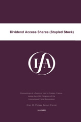 E-book, IFA : Dividend Access Shares (Stapled Stock), Kluwer Law International
