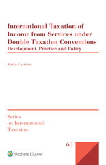 eBook, International Taxation of Income from Services under Double Taxation Conventions, Kluwer Law International