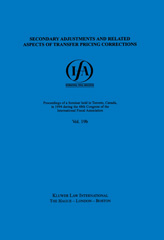 E-book, IFA : Secondary Adjustments and Related Aspects of Transfer Pricing Corrections, Association, International Fiscal, Kluwer Law International