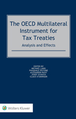 E-book, The OECD Multilateral Instrument for Tax Treaties : Analysis and Effects, Kluwer Law International