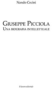eBook, Giuseppe Picciola : una biografia intellettuale, Il lavoro editoriale