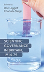 E-book, Scientific governance in Britain, 1914-79, Manchester University Press