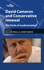 E-book, David Cameron and Conservative renewal : The limits of modernisation?, Manchester University Press