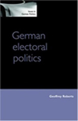 E-book, German electoral politics, Manchester University Press