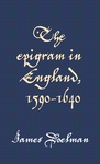 E-book, The epigram in England, 1590-1640, Manchester University Press