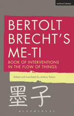 E-book, Bertolt Brecht's Me-ti, Methuen Drama