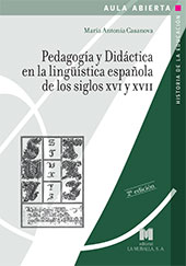 eBook, Pedagogía y didáctica en la lingüística española de los siglos XVI y XVII, Casanova, Ma. Antonia, La Muralla