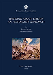 eBook, Thinking about liberty : an historian's approach, Skinner, Quentin, L.S. Olschki