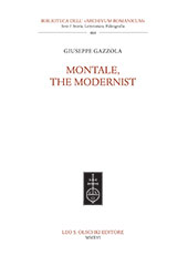 E-book, Montale, the modernist, L.S. Olschki