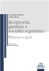 eBook, Reciprocità, giustizia e socialità regolatrice, Parrotta, Alessandro, Pacini