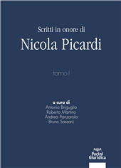 E-book, Scritti in onore di Nicola Picardi, Pacini