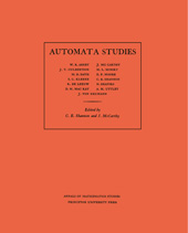 eBook, Automata Studies. (AM-34), Princeton University Press
