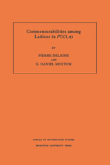 E-book, Commensurabilities among Lattices in PU (1,n). (AM-132), Deligne, Pierre, Princeton University Press