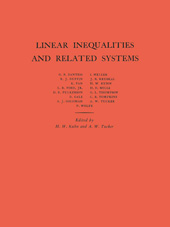 E-book, Linear Inequalities and Related Systems. (AM-38), Kuhn, Harold William, Princeton University Press