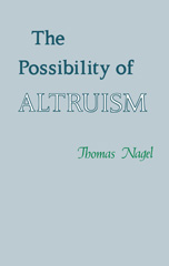 E-book, The Possibility of Altruism, Princeton University Press