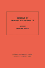 E-book, Seminar On Minimal Submanifolds. (AM-103), Princeton University Press