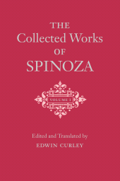 E-book, The Collected Works of Spinoza, Volume I, Princeton University Press