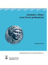 E-book, Animales y dioses en la Grecia prehomérica, Prensas de la Universidad de Zaragoza