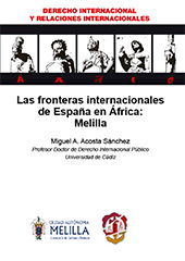 E-book, Las fronteras internacionales de España en África : Melilla, Reus