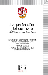 E-book, La perfección del contrato : últimas tendencias, Cuevillas Matozzi, Ignacio, Reus