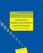 E-book, Econometría: modelos econométricos y series temporales. Tomo 2 : Con los paquetes micro-TSP y TSP, Reverte