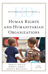 E-book, Historical Dictionary of Human Rights and Humanitarian Organizations, Rowman & Littlefield Publishers