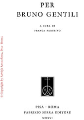 eBook, Per Bruno Gentili, Fabrizio Serra