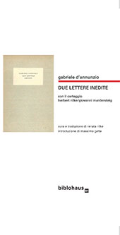 E-book, Due lettere inedite, D'Annunzio, Gabriele, Biblohaus