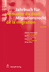 eBook, Jahrbuch für Migrationsrecht 2015/2016 - Annuaire du droit de la migration 2015/2016, Stämpfli Verlag