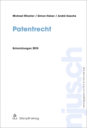 eBook, Patentrecht : Entwicklungen 2015, Stämpfli Verlag
