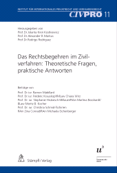 E-book, Das Rechtsbegehren im Zivilverfahren : Theoretische Fragen, praktische Antworten, Stämpfli Verlag