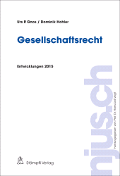 E-book, Gesellschaftsrecht : Entwicklungen 2015, Stämpfli Verlag