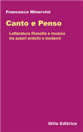 E-book, Canto e penso : letteratura, filosofia e musica tra autori antichi e moderni, Stilo